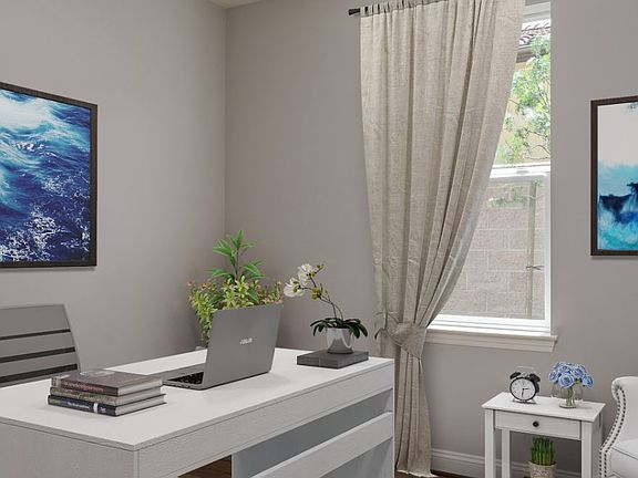 Solvang Virtually Staged Den