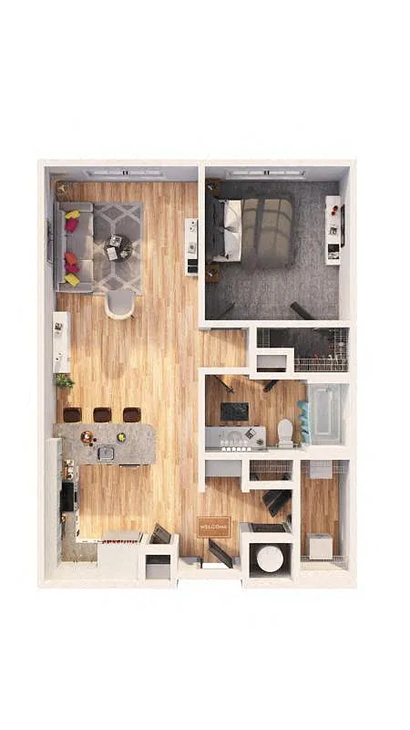 Floor plan A1C
