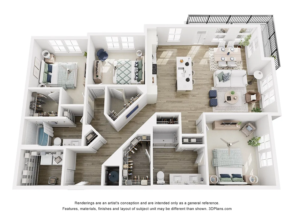 Floor plan Distinguished