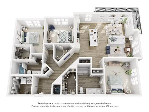 Floor plan Distinguished