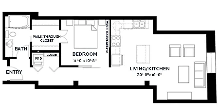 Floor plan Lofts | Track 11