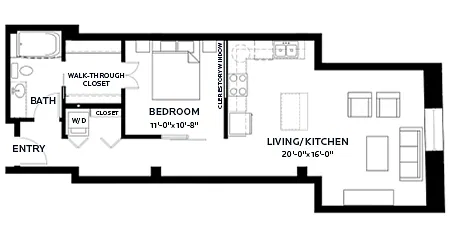 Floor plan Lofts | Track 11