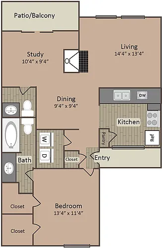 Floor plan Sapphire Hill