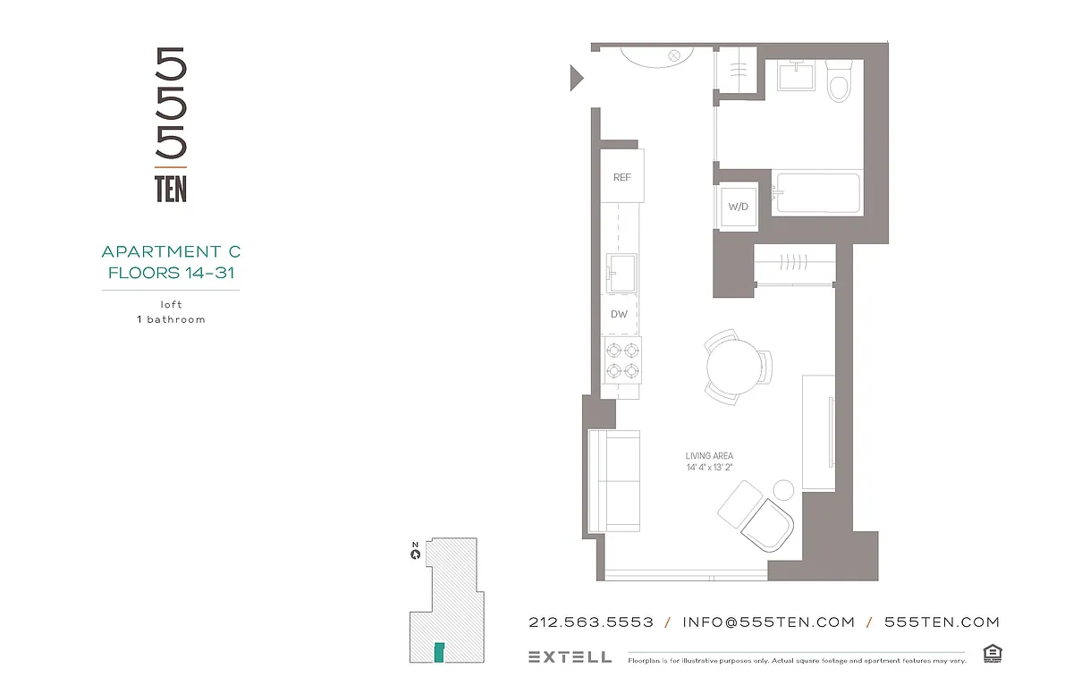 Building Photo - 555 10th Ave #29C