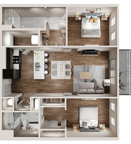 Floor plan SHANDY