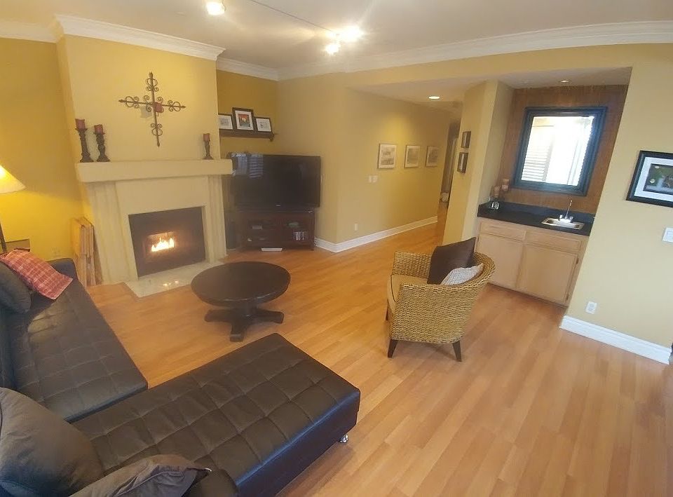 Gas Fireplace in Living Room