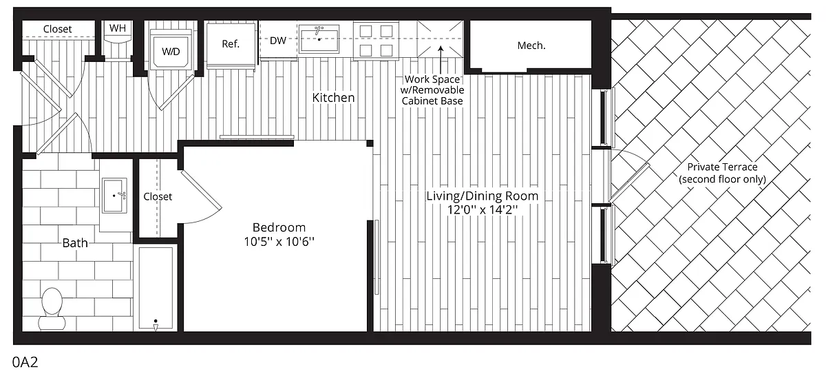 Floor plan Studio