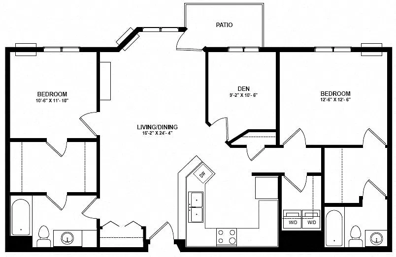 Floor plan Freemont