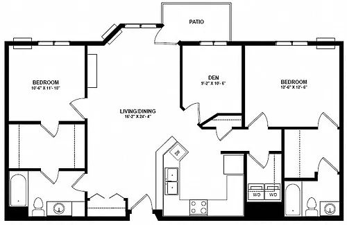 Floor plan Freemont