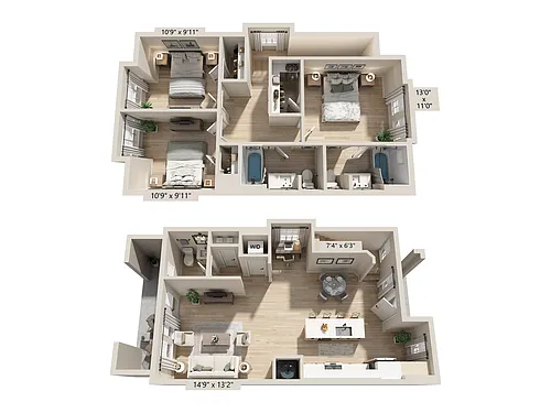 Floor plan TH2