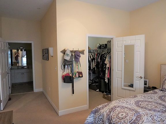 Master suite with walk in closet and full bath