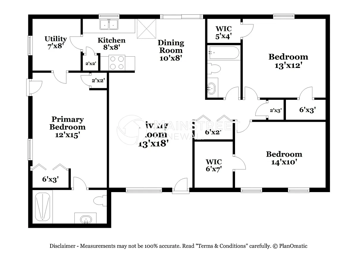 Floor Plan - 3007 Colorado Ave