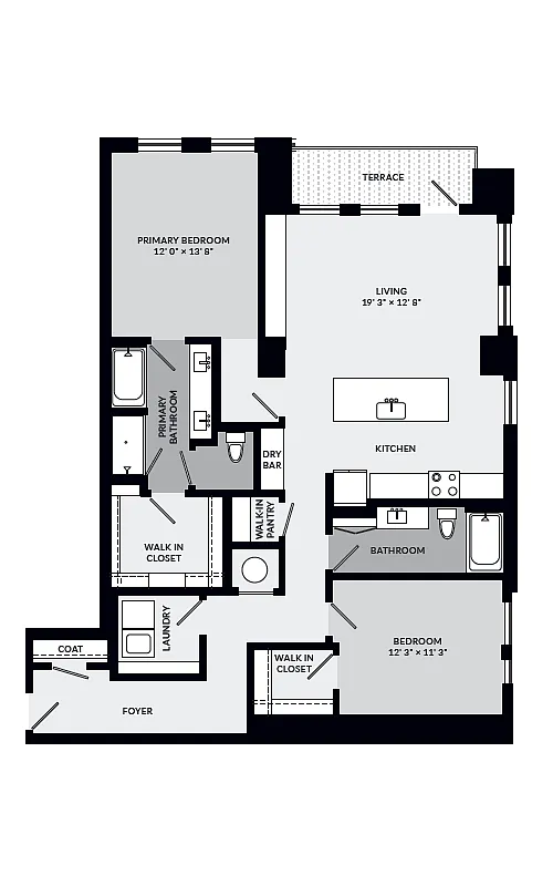 Floor plan The Welborn