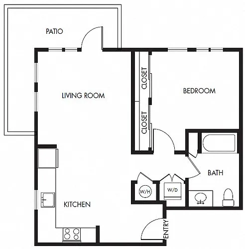 Floor plan 1B