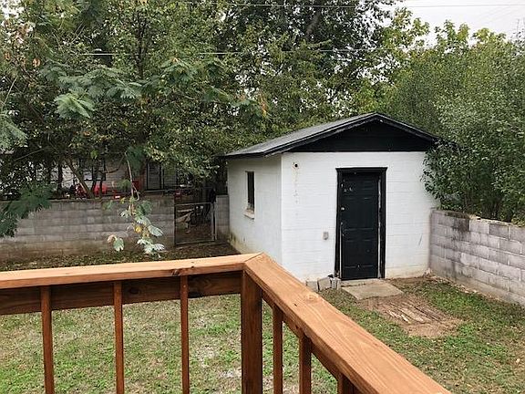 Storage building in back yard