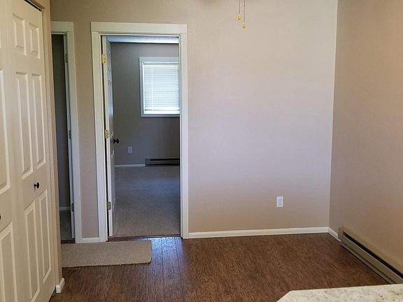 Dining room and washer/dryer in closet to the left_