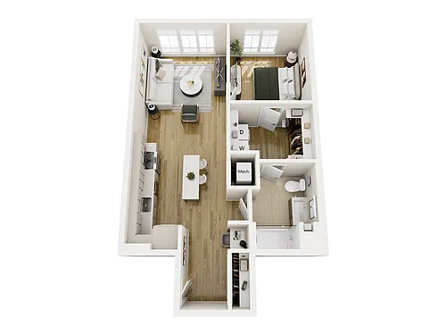 Floor plan A4
