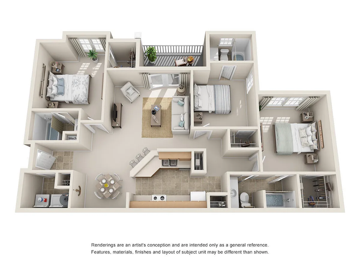 Floor plan C1