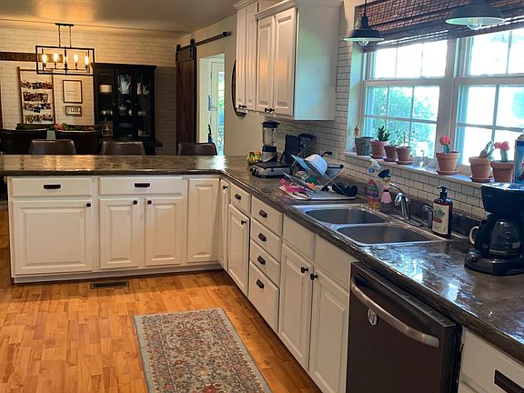 Kitchen looking out on Dining Room