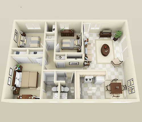 Floor plan 3X2