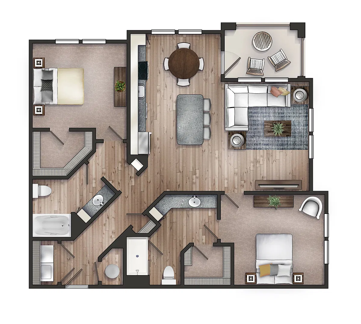Floor plan Calypso