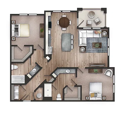 Floor plan Calypso