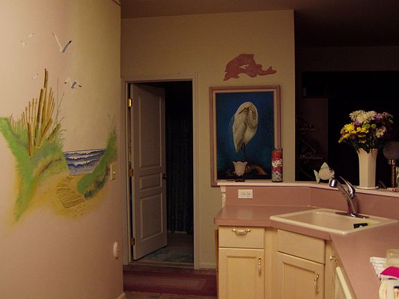 kitchen wall mural