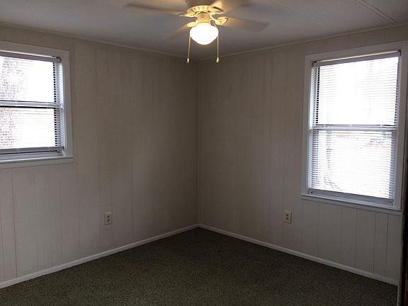 Corner bedroom has 1/2 bath