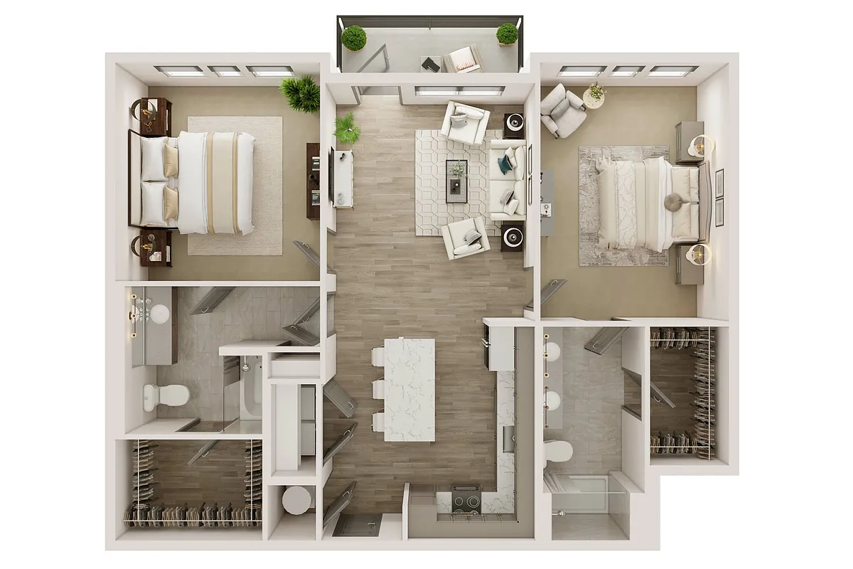 Floor plan B2