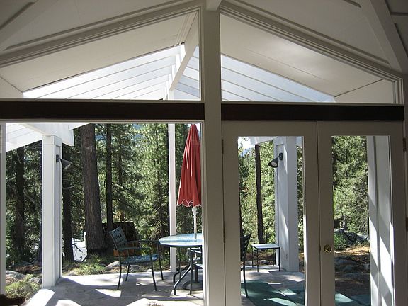 View back patio