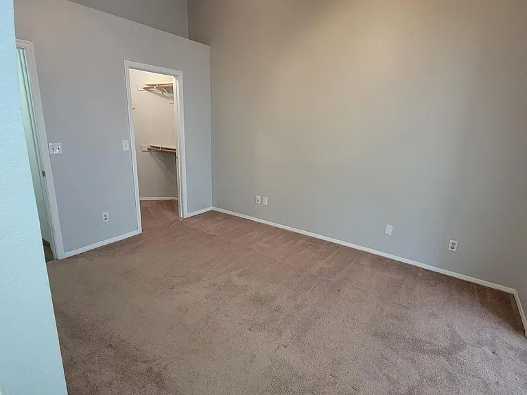 View of Master bedroom from master bath.