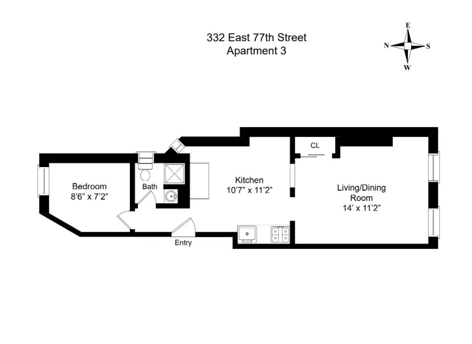 332 East 77th Street #3 in Lenox Hill, Manhattan | StreetEasy