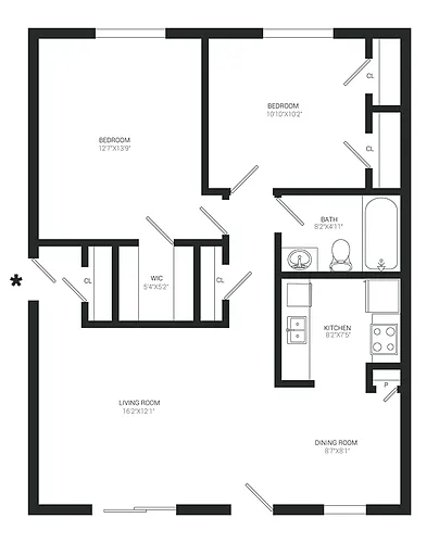 Floor plan Dawn