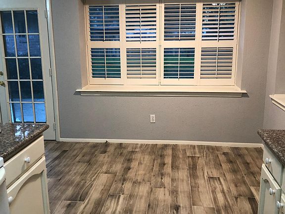 kitchen looking into breakfast area