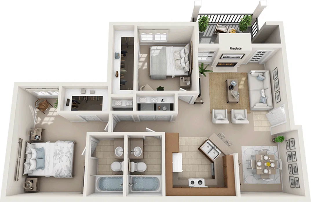 Floor plan 22B6c