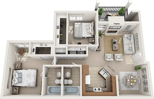 Floor plan 22B6c