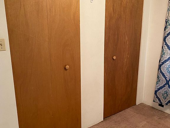 Master bedroom closets.