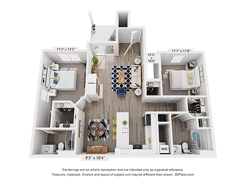 Floor plan Wyeth
