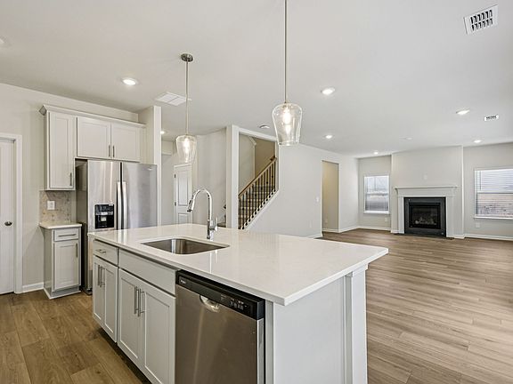 The Dakota Basement floorplan with the Elemental Harbor interior package.