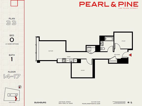 2nd image of 180 Pearl St #1533