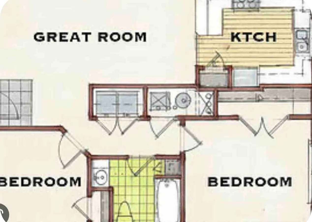2 bed, 862 sqft, $1,300 — Photo 3