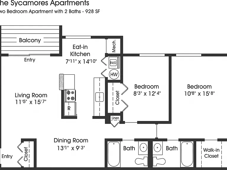The Apartments at The Sycamores — Photo 21
