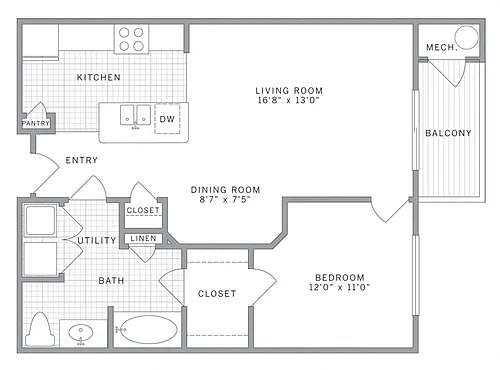 Floor plan A1
