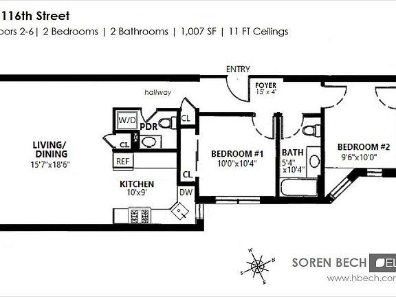2nd image of 227 W 116th St APT 2B