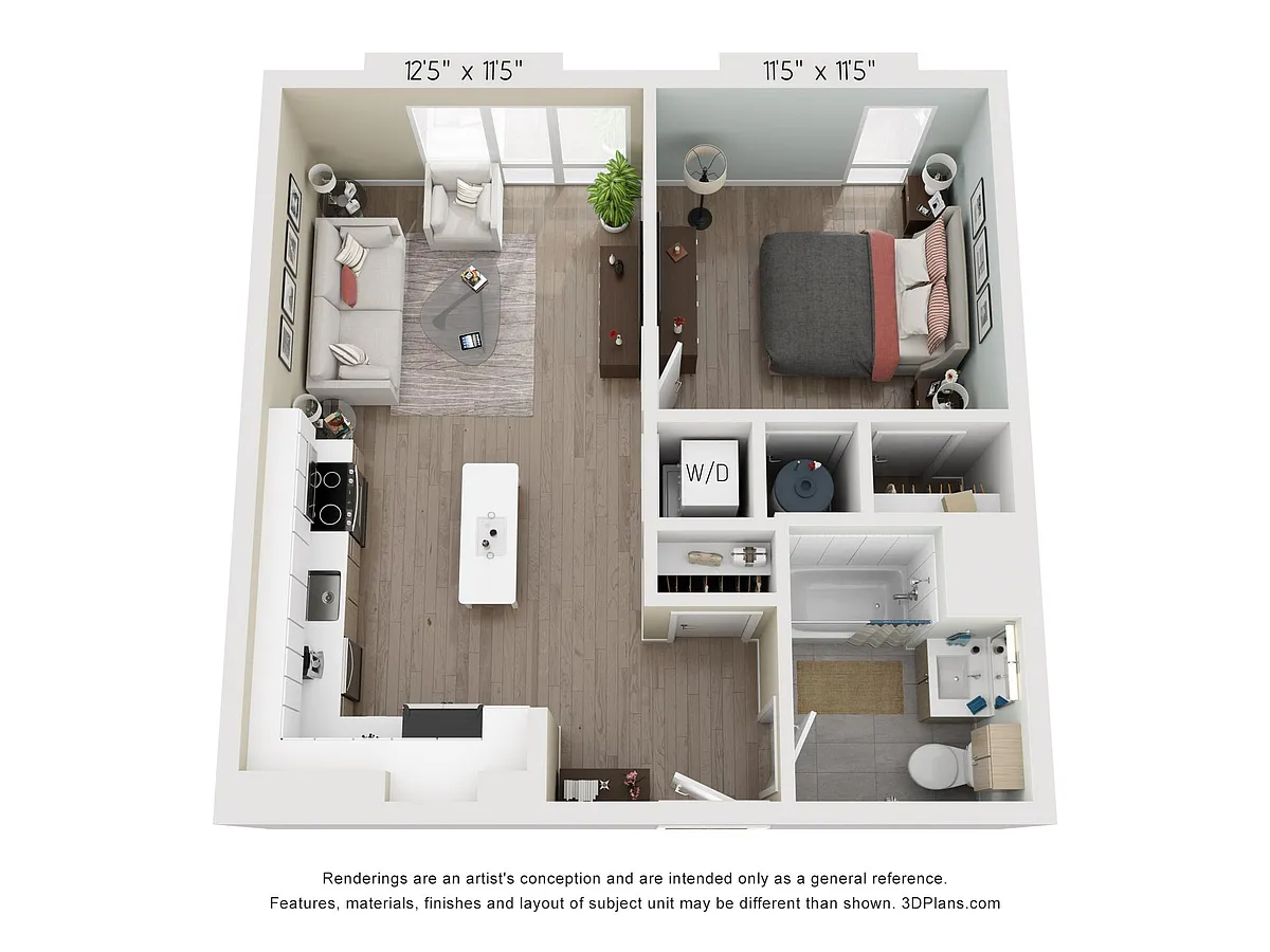 Floor plan A13