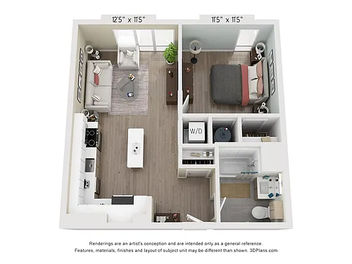 Floor plan A13
