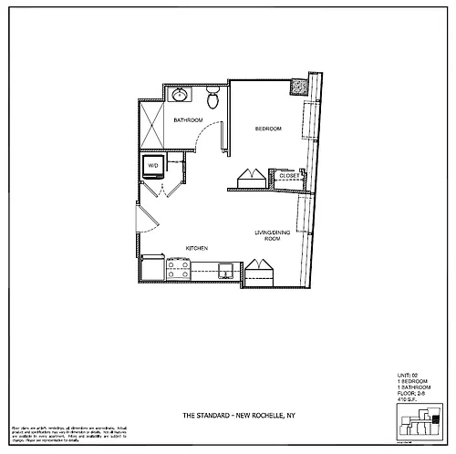 Floor plan THE WEBSTER UNIT