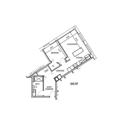 Floor plan Floor Plan 1A