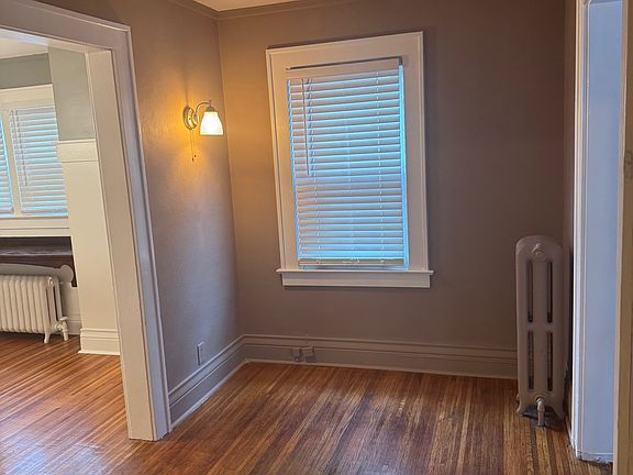 Entry foyer with enough room for a desk by the window