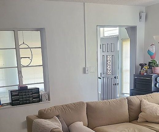 Living room from the hall